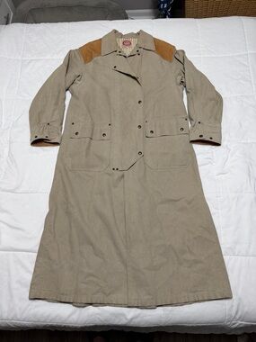 The Australian Outback Collection Drover Trench Coat Duster Size S/P